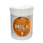 Kallos - Milk Hair Mask Női dekoratív kozmetikum Maszk száraz és sérült hajra Hajmaszk 1000ml