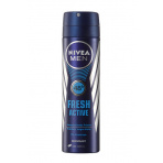Nivea - Men Fresh Active Anti-perspirant Deodorant Férfi dekoratív kozmetikum 48 Egy órás védelem izzadás ellen Dezodor (Deo spray) 150ml