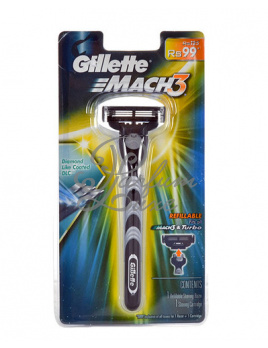 Gillette - Mach3 Férfi dekoratív kozmetikum Borotva egy fejjel 1db