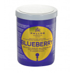 Kallos - Blueberry Hair Mask Női dekoratív kozmetikum Maszk száraz és sérült hajra Hajmaszk 1000ml