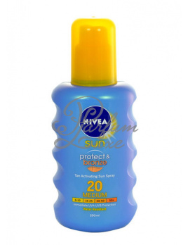 Nivea - Sun Protect & Bronze Spray SPF20 Női dekoratív kozmetikum Az intenzív lebarnulásért Napozó 200ml