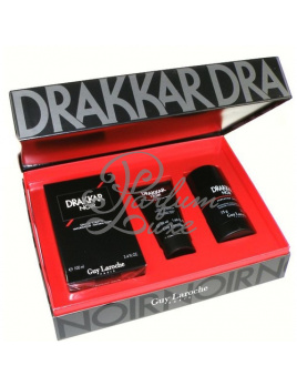 Guy Laroche - Drakkar Noir Férfi parfüm Set (Ajándék szett) EDT 100ml + 75ml Deo stift (Deo stick) + 50ml Tusfürdő gél