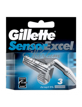Gillette - Sensor Excel Férfi dekoratív kozmetikum 5db Tartalék fej Pótpenge 1db